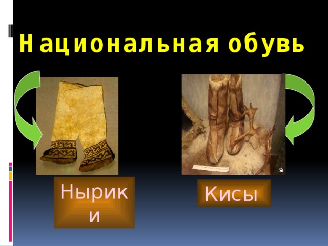 Национальная обувь   Нырики Кисы