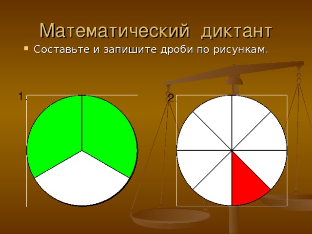 Математический диктант