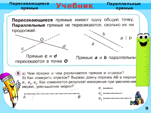 Параллельные прямые 6 кл презентация