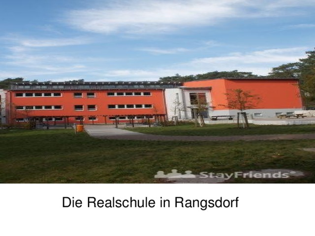 Die Realschule in Rangsdorf