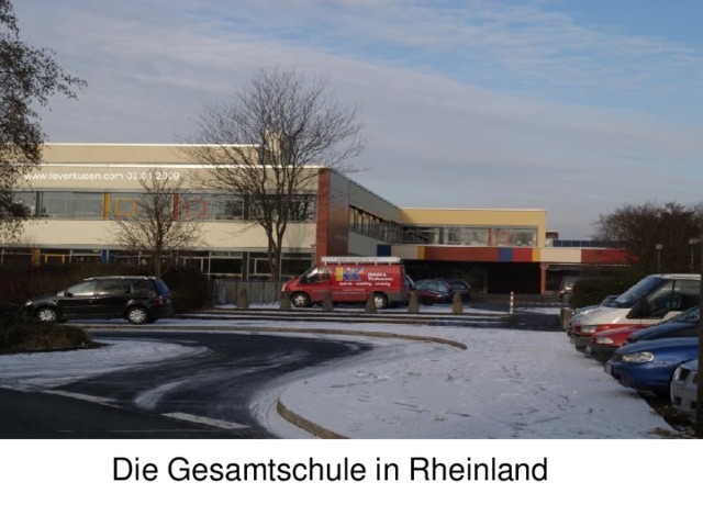 Die Gesamtschule in Rheinland