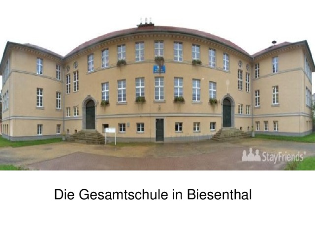 Die Gesamtschule in Biesenthal
