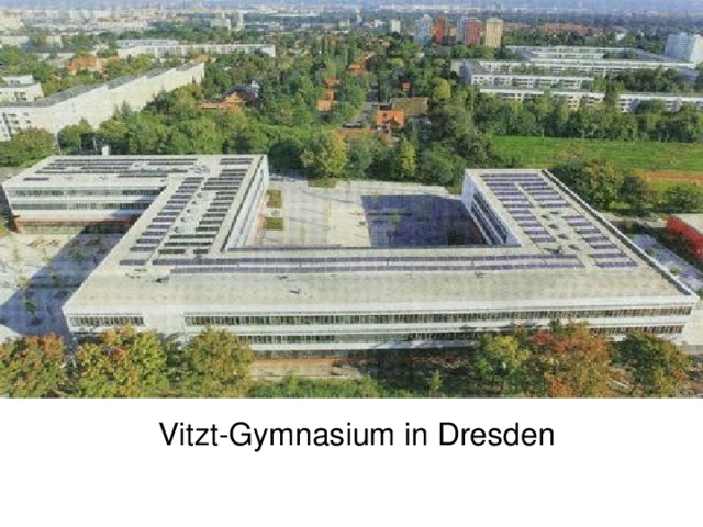 Vitzt-Gymnasium in Dresden