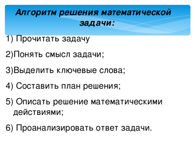 План решения задачи. Алгоритм решения задач 3 класс школа России. Алгоритм решения задач по математике. Алгоритм действия для решения задачи. Как решать задачи алгоритм 2 класс.