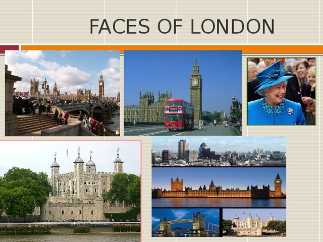 FACES OF LONDON