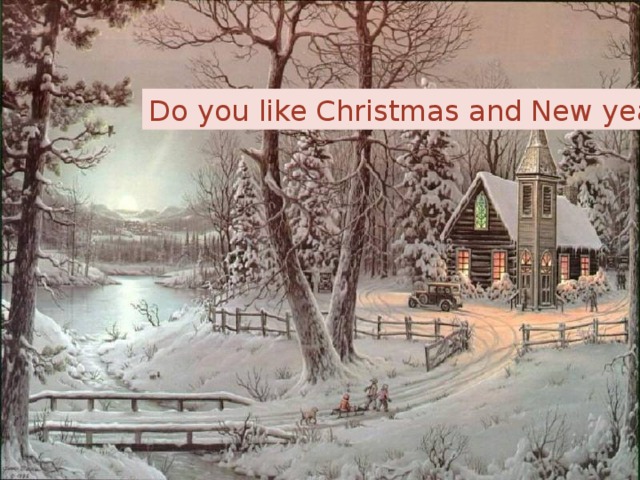 Do you like Christmas and New year?