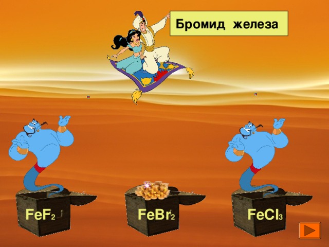 Бромид железа FeF 2 FeCI 3 FeBr 2