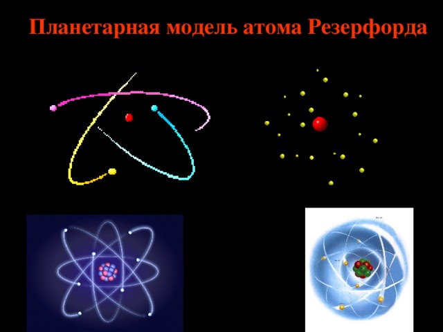 Планетарная модель атома Резерфорда