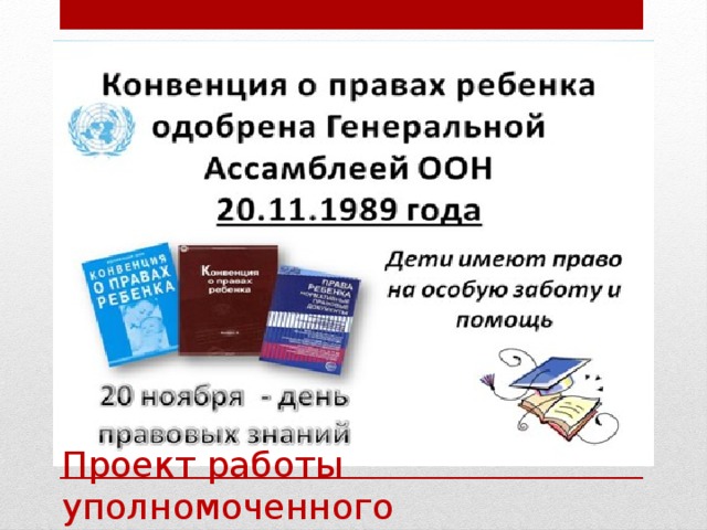 Проект работы уполномоченного