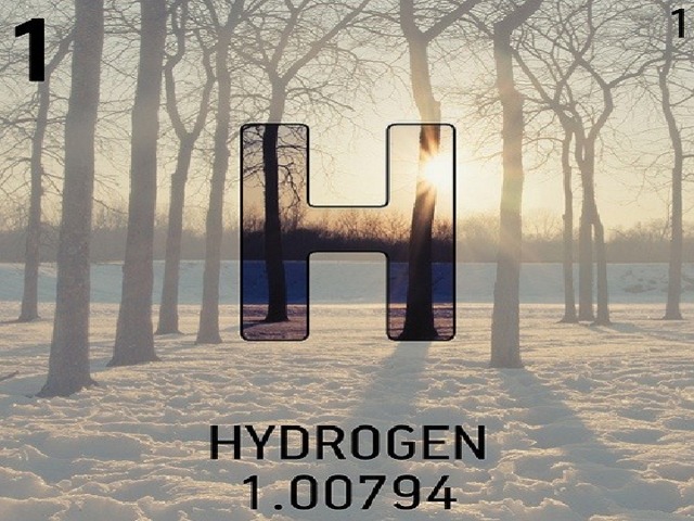Водород-это первый элемент в периодической системе химических элементов