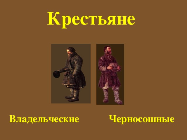 Черносошные крестьяне