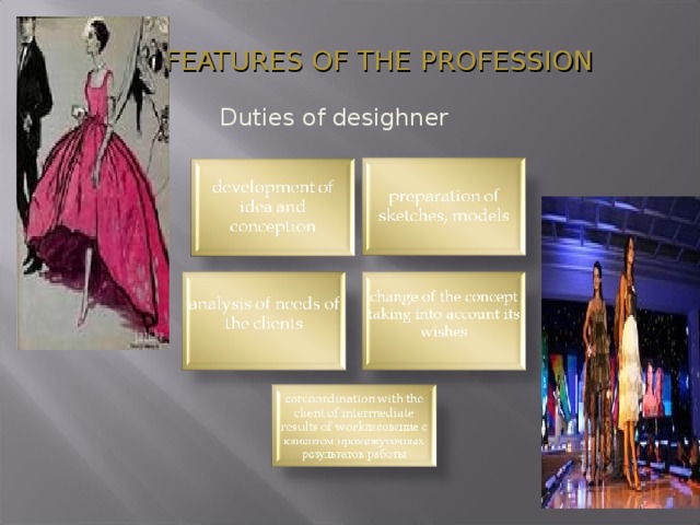 Features of Profession Necessary qualities