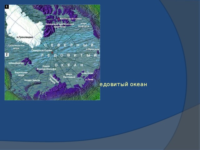 1. Северный Ледовитый океан