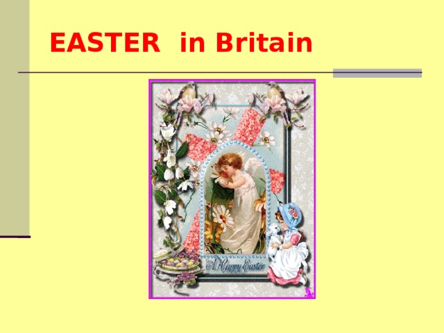 EASTER  in Britain