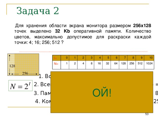 Рисунок размером 128 на 256. 