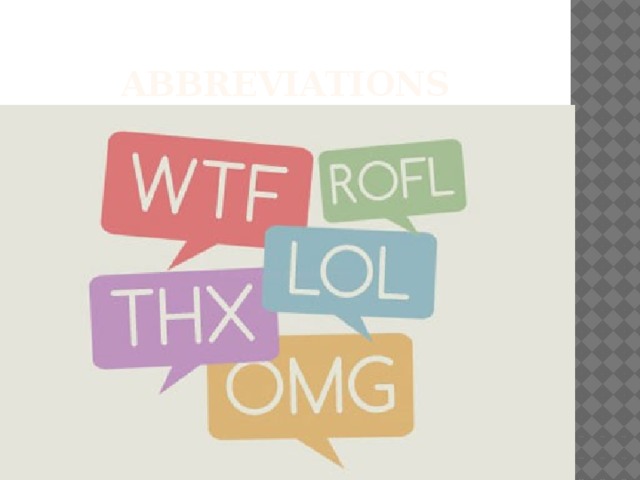 Abbreviations