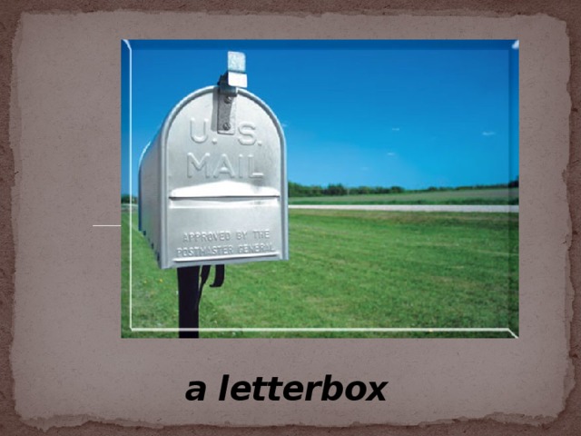 a letterbox