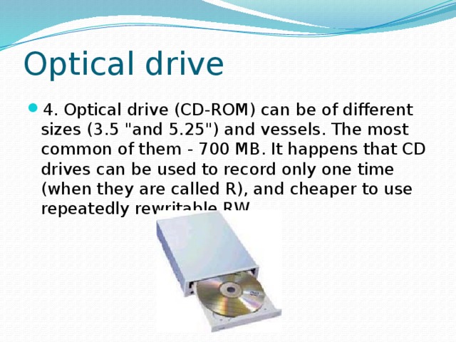 Optical drive
