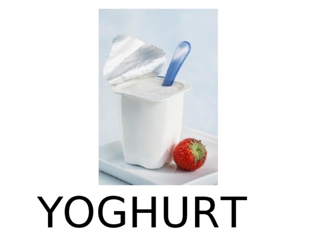 YOGНURT