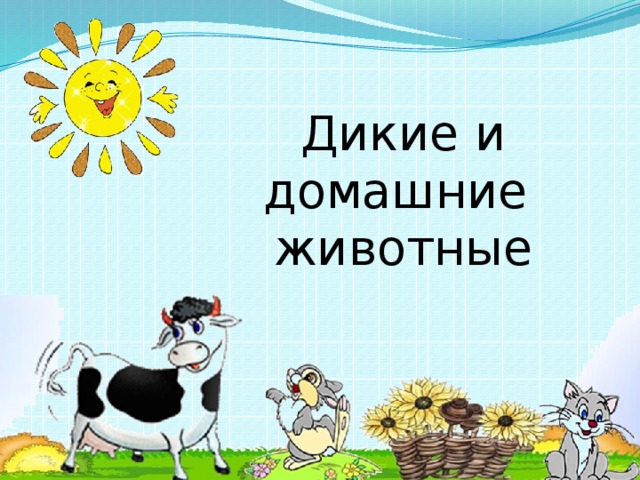 Дикие и домашние животные