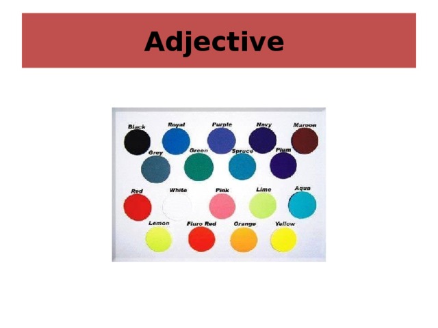 Adjective