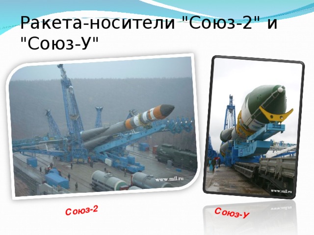 Союз-2 Союз-У Ракета-носители 