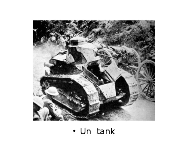 Un tank