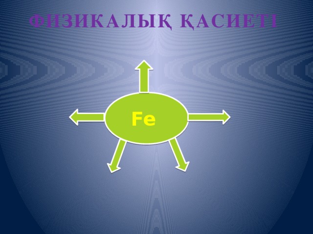 ФИЗИКАЛЫҚ ҚАСИЕТІ Fe