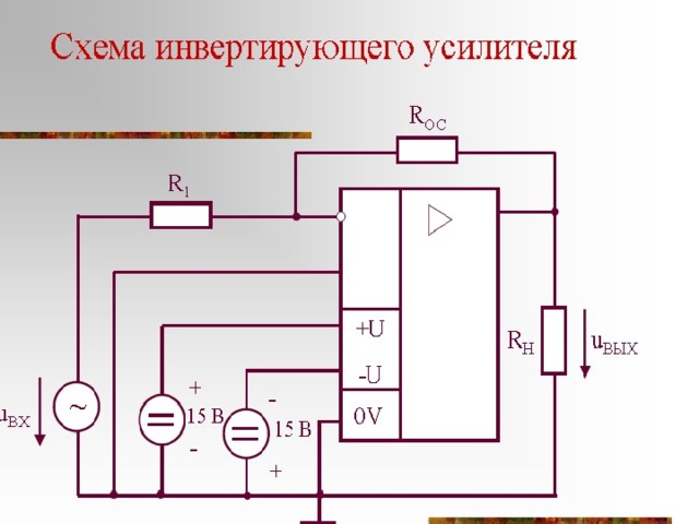 Обратные связи по воздействию на усилитель бывают