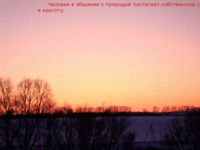 Человек в общении с природой постигает собственную силу и красоту.   Человек в общении с природой постигает собственную силу и красоту.  «Травка»