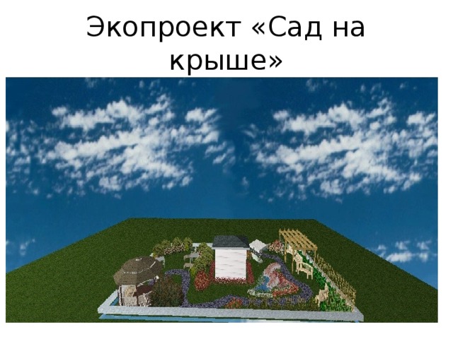 Экопроект «Сад на крыше»