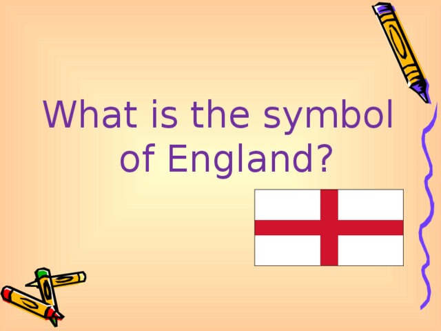 What is the symbol of  England?