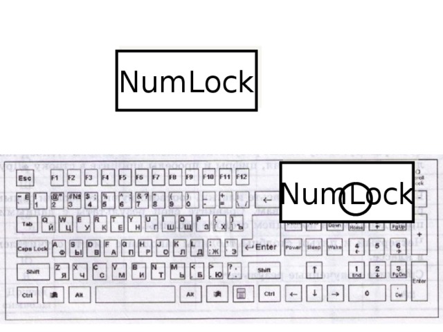 NumLock NumLock