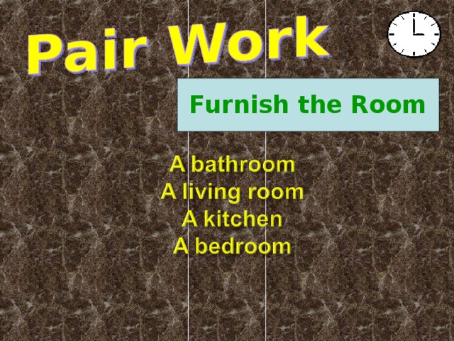 Furnish the Room