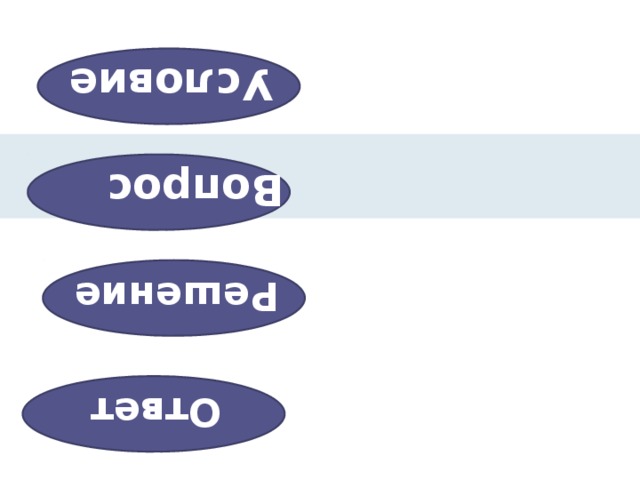 Вопрос Решение  Ответ  Условие