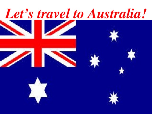 Let’s travel to Australia!