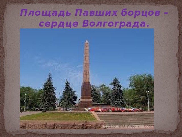 Площадь павших борцов волгоград фото