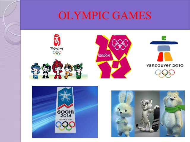 OLYMPIC GAMES