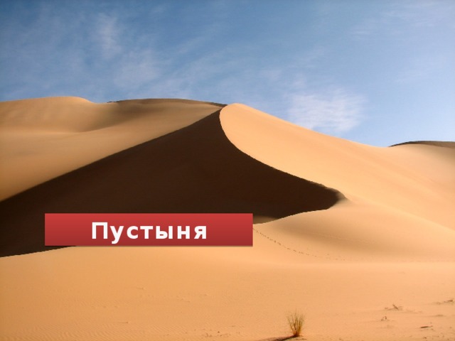 Пустыня