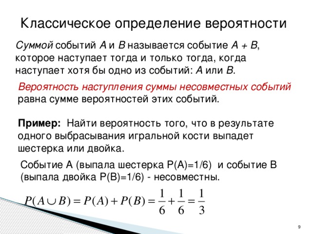 Из полной колоды карт вынимается одна карта выяснить являются совместными или несовместными события