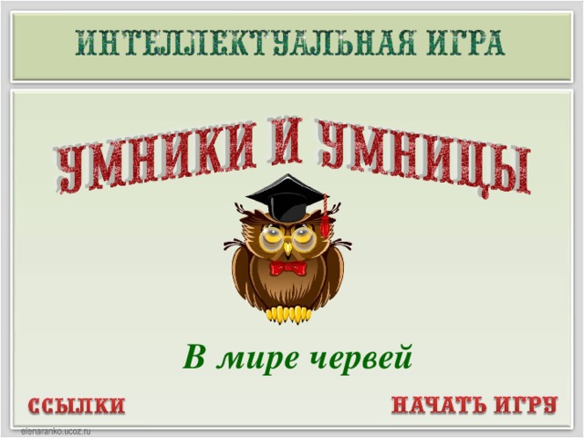 В мире червей