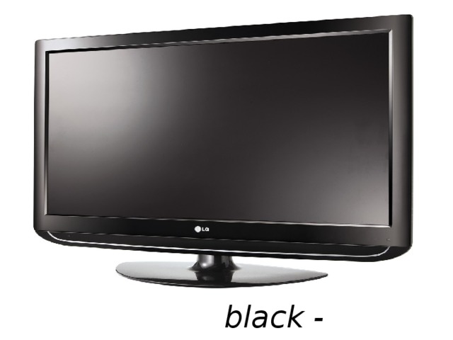 black - чёрный