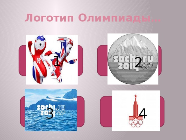 Логотип Олимпиады… Южная Корея 1 2 Австрия 3 4 Россия