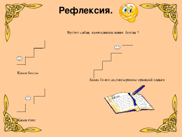 Рефлексия.