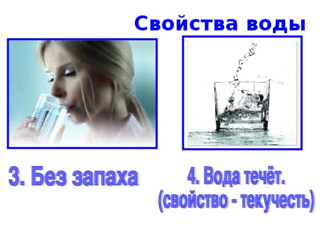 Свойства воды