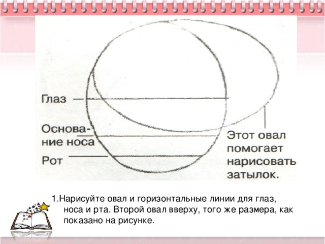 Используя инструмент кривая и части эллипсов нарисуй арбузы мяч и зонт