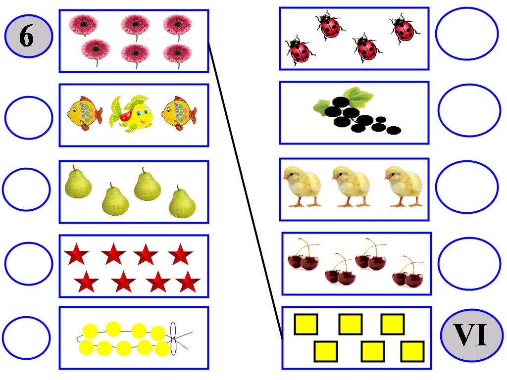 Дидактические задания по математике 6. Соотношение числа и цифры для дошкольников. Математические карточки для дошкольников. Сопоставление цифры и количества предметов. ФЭМП В подготовительной группе.