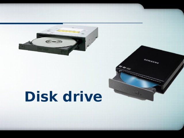Disk drive