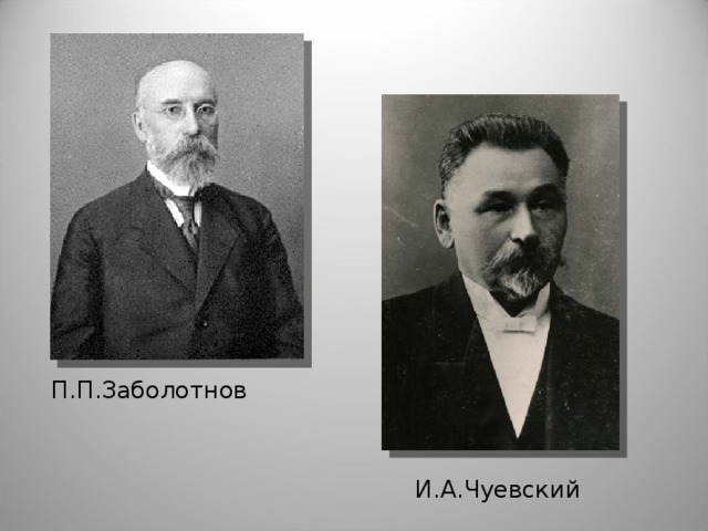 П.П.Заболотнов И.А.Чуевский