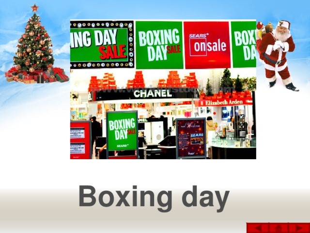 Boxing day